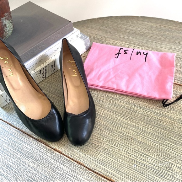 FRENCH SOLE NEW YORK Block Heel Trance Pump NEW SZ 9.5 - Picture 5 of 7
